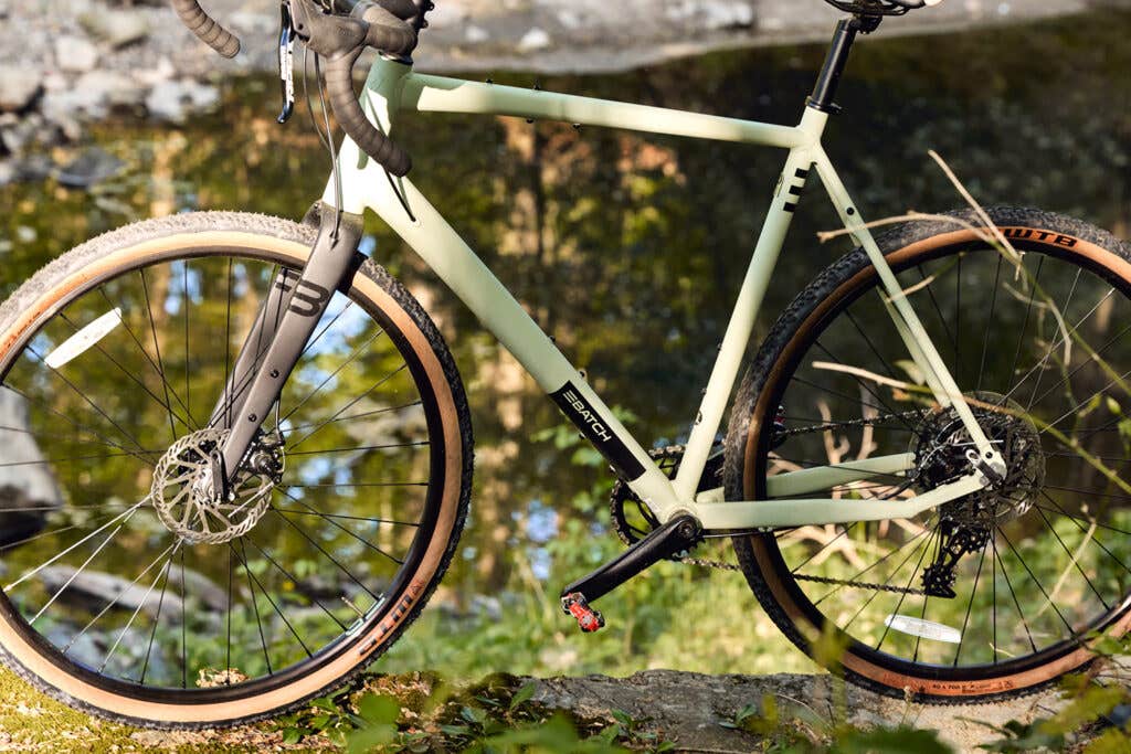 Batch Gravel Plus bike on a fire road